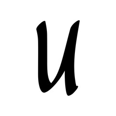 Graffiti tagging alphabet and number