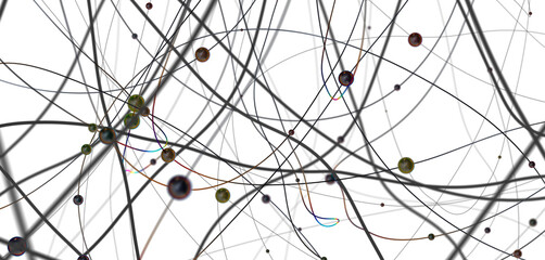 Global network background. Connecting triangles. Globe of the earth. abstract planet in space. 3d rendering