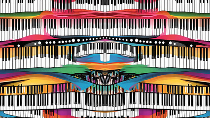 Fototapeta premium piano background