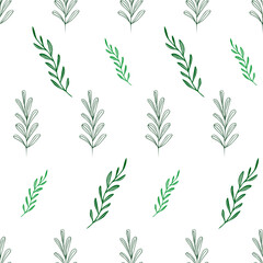 seamless floral and flower pattern for gift wrapper, colorable