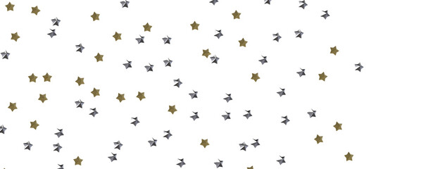 XMAS Stars - stars background, sparkle lights confetti falling. magic shining Flying christmas stars on night