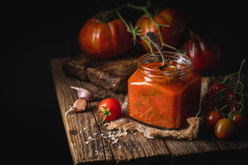 Homemade tomato sauce