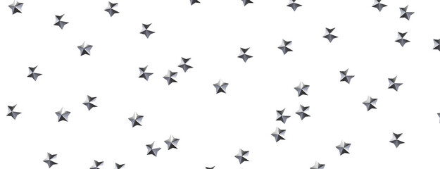 XMAS Stars - Glossy 3D Christmas star icon. Design element for holidays. -