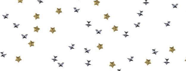 Descendant Christmas Constellations: Mind-Blowing 3D Illustration of Falling Festive Star Patterns