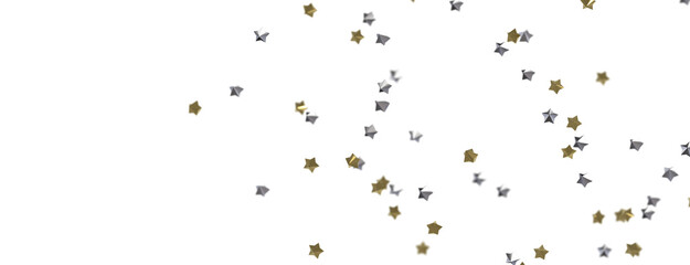 Heavenly Golden Shower: 3D Illustration Brings the Beauty of Stars to Life