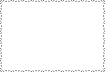 colorable Curly one strip line rectangle page border