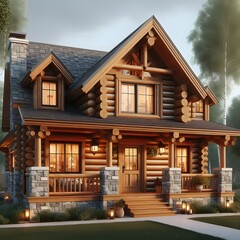 Fototapeta premium Modern Home Model Stylish Architectural Design & Interior Inspiration Microstock Image