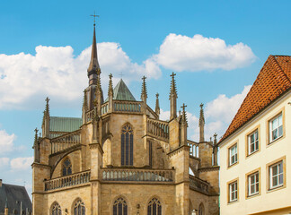 St. Mary's Church (Marienkirche) Osnabr&uuml;ck Lower Saxony (in german Niedersachsen) Germany