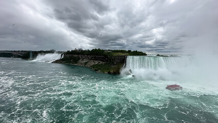 Niagara Falls, Ontario, Canada, from the Canadian side.