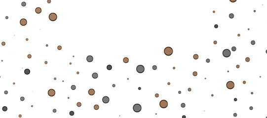 Glittering Spectacle: Captivating 3D Illustration of Glittery gold Confetti In 3D PNG