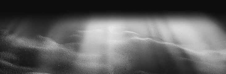Obraz premium Black Gray Silver White Abstract Background Matte Shimmer Gradient Grainy Texture High Detail Studio Lighting Volumetric Light Hyper Realism