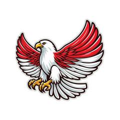 indonesia independence day doodle line drawing vector illustration