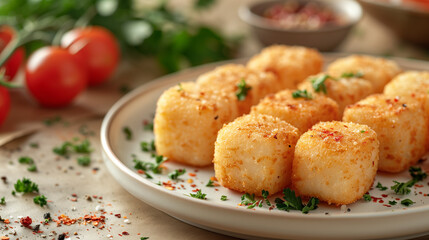 deep fried croquettes