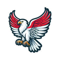 Obraz premium indonesia independence day doodle line drawing vector illustration