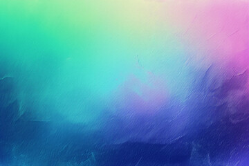 Fototapeta premium Blue Green Purple Abstract Gradient Background Grainy Texture Design