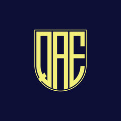 qae letter logo design