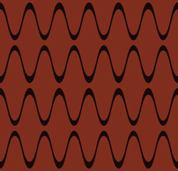 seamless pattern with red hearts