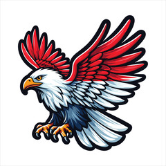 Obraz premium indonesia independence day doodle line drawing vector illustration