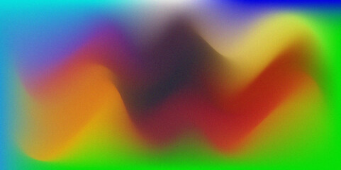 Color gradient background, grain noise texture color gradation,vector holographic watercolor blur background. Color gradient blend mesh of abstract iridescent colors gradation
