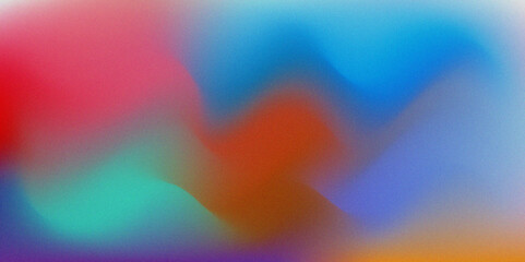 Color gradient background, grain noise texture color gradation,vector holographic watercolor blur background. Color gradient blend mesh of abstract iridescent colors gradation
