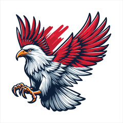 Obraz premium indonesia independence day doodle line drawing vector illustration