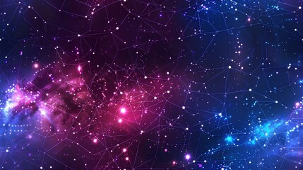 Obraz premium Celestial Constellations