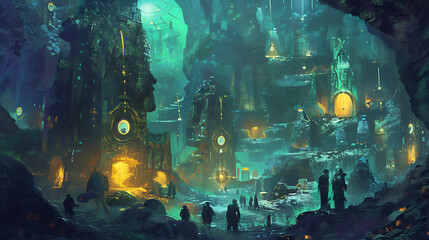 Underground Adventure: Hidden Treasures