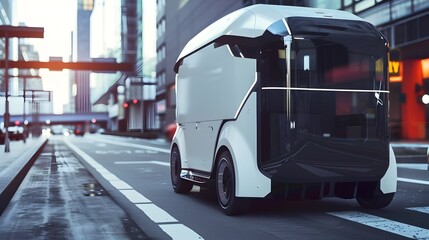 Autonomous Delivery Robot Navigating Using RADAR Technology for Logistics Innovation