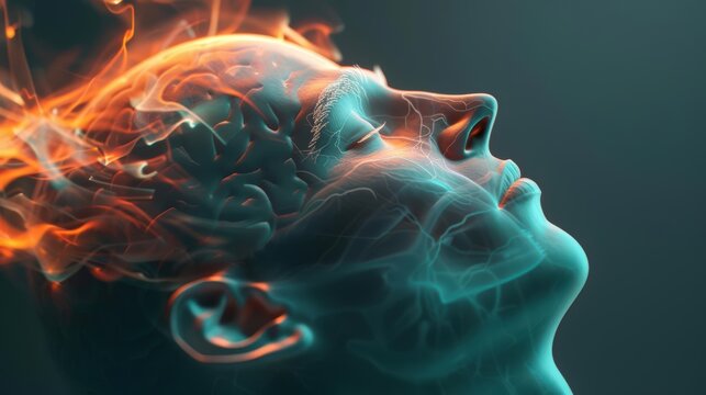 A Close-up Shot of a Digital human aetheric bodies, diverse subtle energy forms