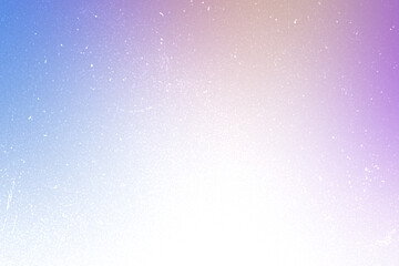 Pink White Blue glow gradient grain dust dreamy and soft background. Blurred background with modern abstract light blurred color gradient. Smooth template for your creative web print graphic design. 