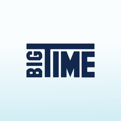 Letter mark logo with original type font for video game