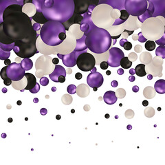 Abstract background with colorful bouncing balls, vector illustration and design. eps 10