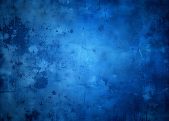 Obraz premium Abstract blue textured background with grunge effect, perfect for artistic designs, creative projects, and textured overlays.