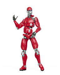 beta tester mech is standing up and also singing