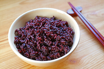 Tasty and Aromatic Riceberry Rice, a Medium to Low Glycemic Index Carb with Numerous Health Benefits