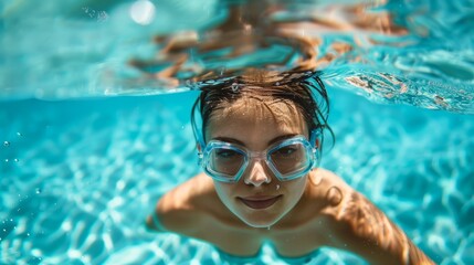 Naklejka premium Swimming Charms, Menstrual Swimming Guide: Safety and Health Considerations