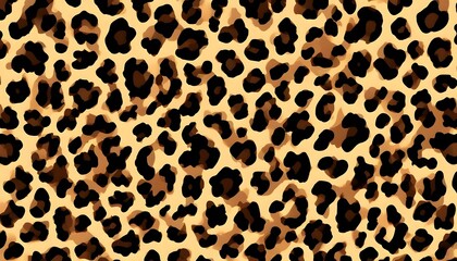 
leopard background vector print cat spots trendy animal pattern
