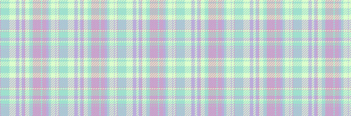 Dye tartan background seamless, surface plaid fabric textile. Bedroom vector pattern texture check in light color.