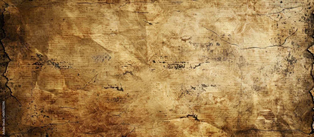 Leinwandbilder aged paper texture for use as a background with copy space image.