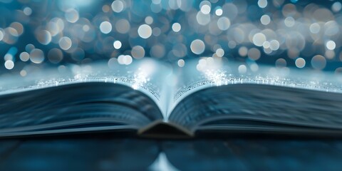 Transforming Book Pages into Digital Data Streams for Technology Integration in Education. Concept Digital Transformation in Education, Integrating Technology in Teaching, Educational Data Streams