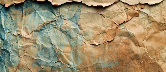 Utilize antique paper texture for art with a copy space image background.