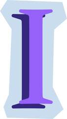 Letter Collage Element SVG