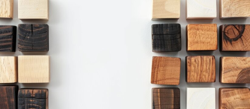 Wooden cubes with the abbreviation BIPOC for black, indigenous, and people of color on a lovely white background, representing diversity in business, with ample copy space image.