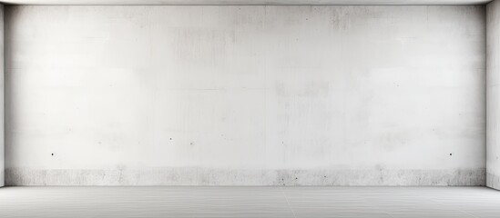 White cement or concrete wall with a simplistic design ideal for backgrounds, with an uncluttered look perfect for showcasing content in a copy space image.