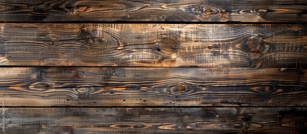 Poster Design element for product labeling and catalog print with a wooden background providing copy space image.