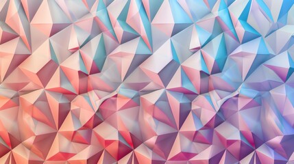 Obraz premium Polygons seamless, geometric design with a subtle gradient in the background