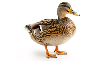 duck isolated on white