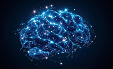 background with glowing stars