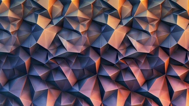 Polygons seamless, geometric design with a subtle gradient in the background