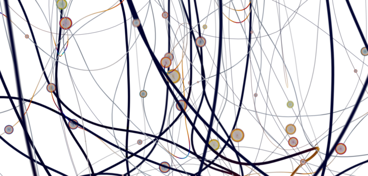 Global network background. Connecting triangles. Globe of the earth. abstract planet in space. 3d rendering